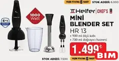 HEİFER HR 13 MİNİ BLENDER SET